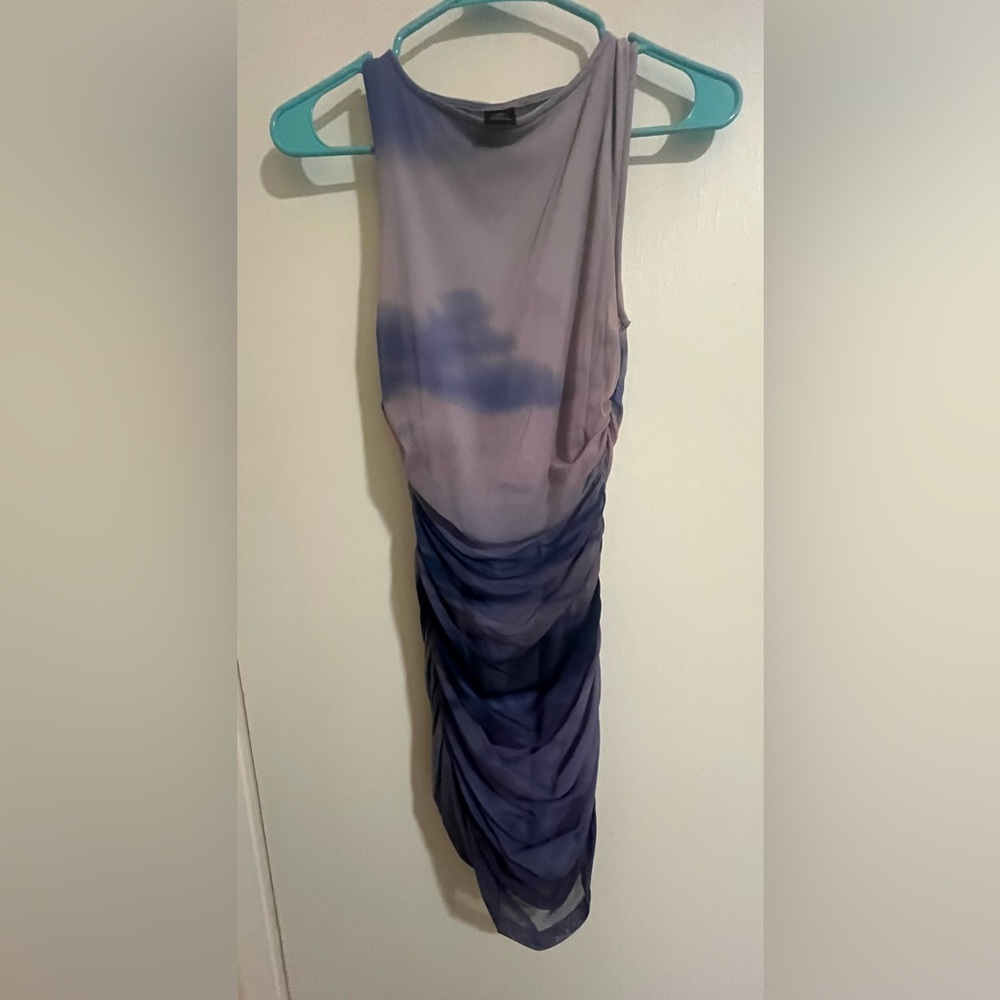 Urban outfitters small ruched mini dress